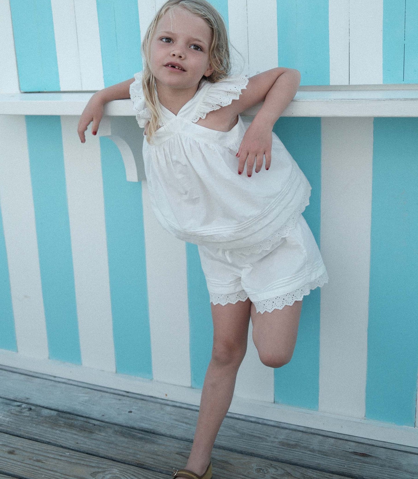 DÔEN Kids Soley Top - Salt
