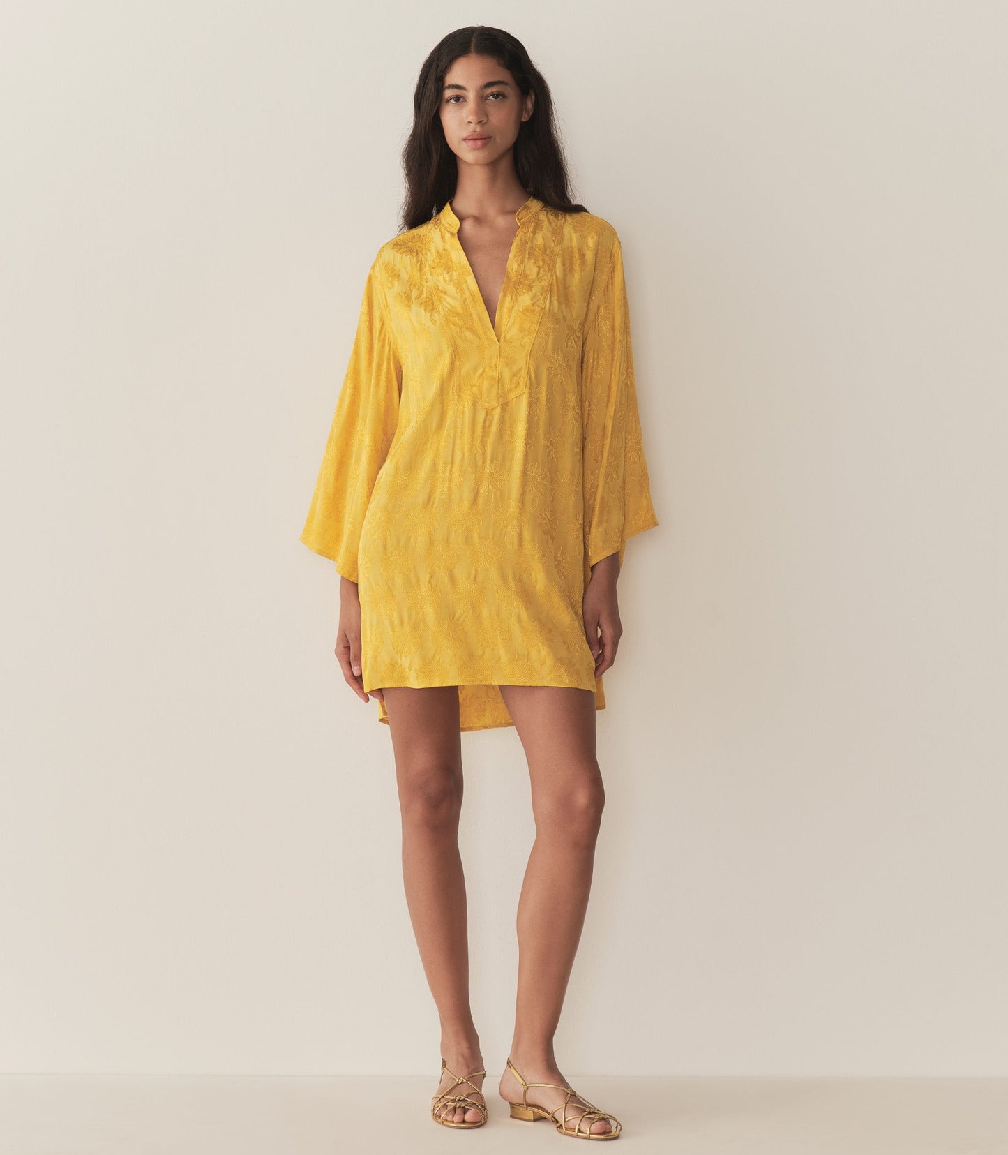 DÔEN Women Leona Dress - Gilded Marguerite Jolie