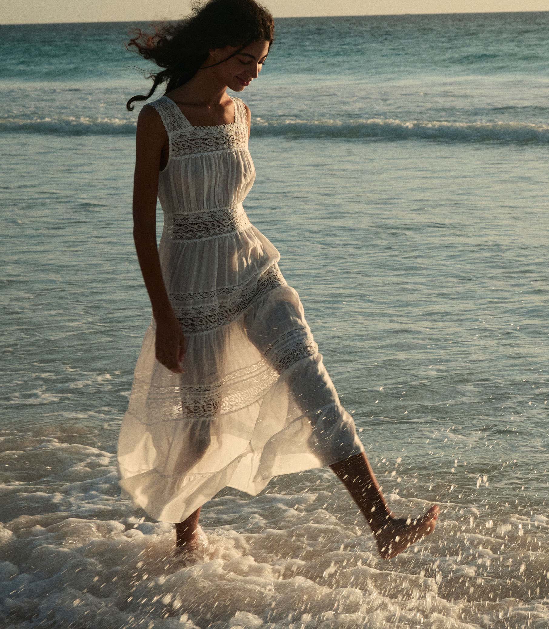 DÔEN Women Simona Dress - Salt