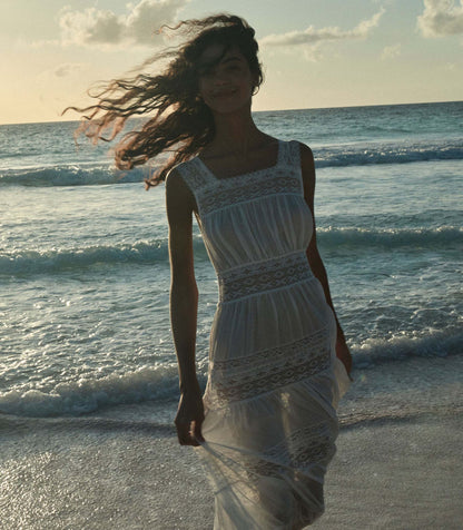 DÔEN Women Simona Dress - Salt
