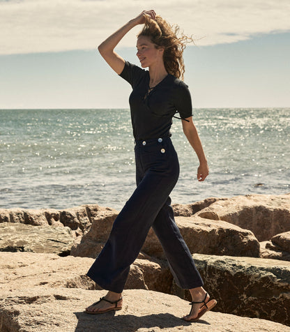 DÔEN Women Glenne Pant - Navy