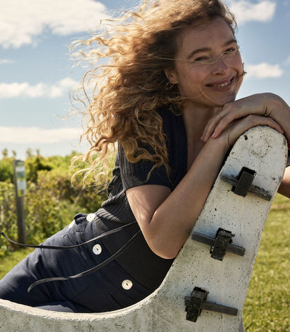 DÔEN Women Glenne Pant - Navy