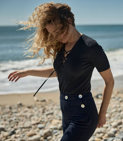 DÔEN Women Glenne Pant - Navy