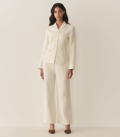 DÔEN Women Lennon Blazer - Salt
