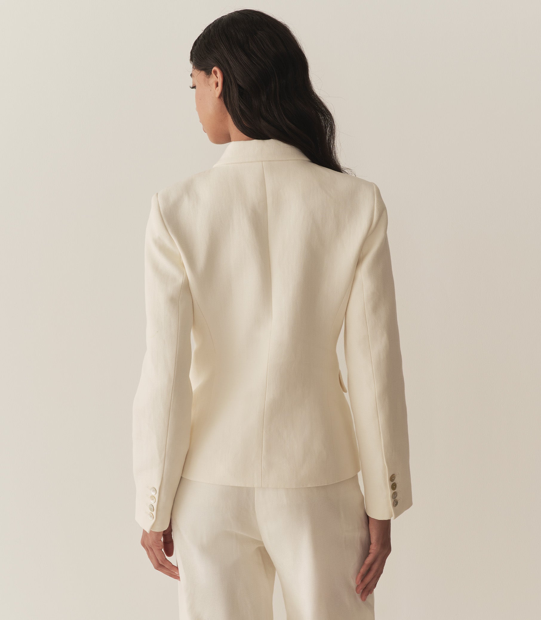 DÔEN Women Lennon Blazer - Salt