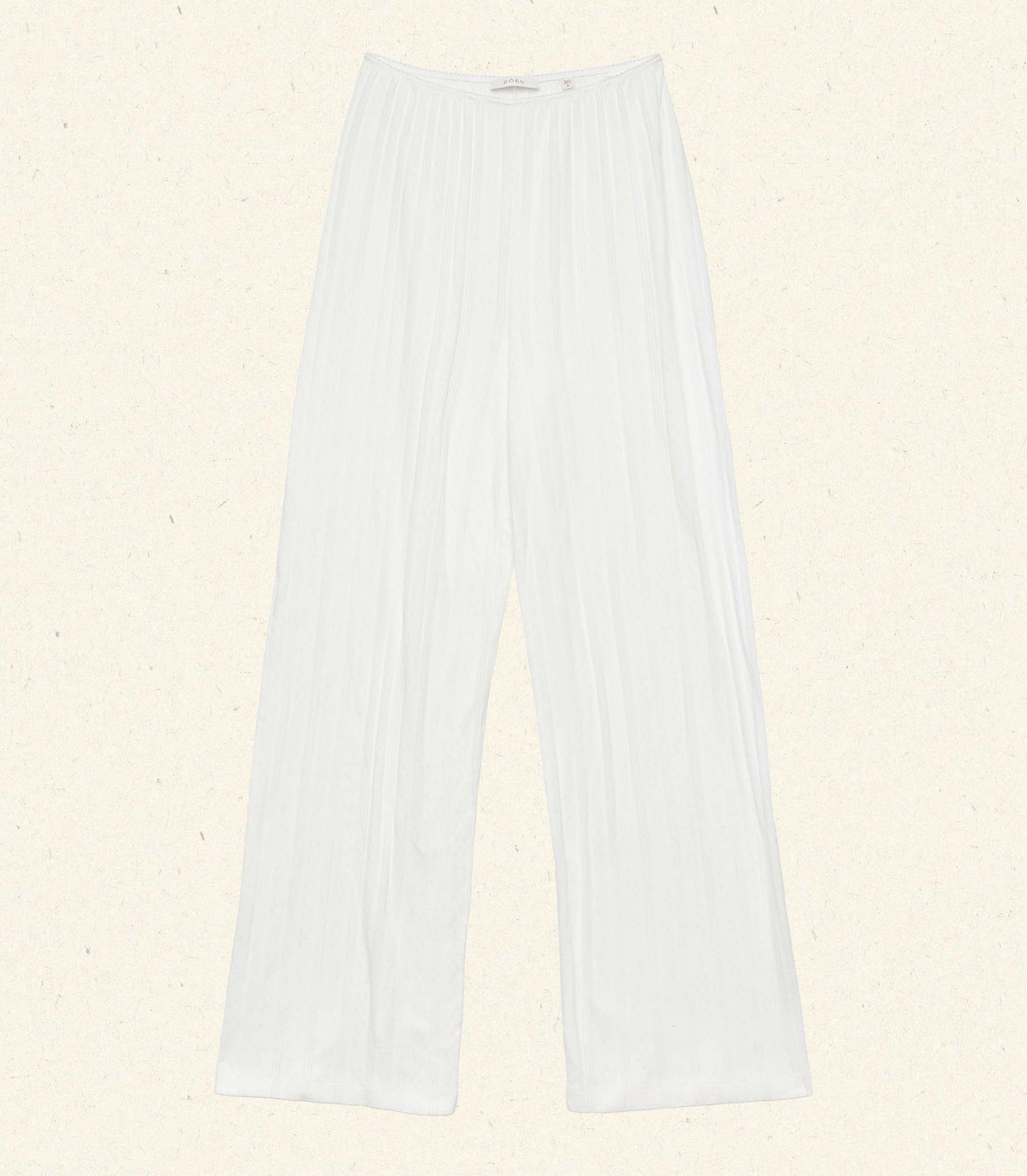 DÔEN Women Lavon Pointelle Pant - Salt