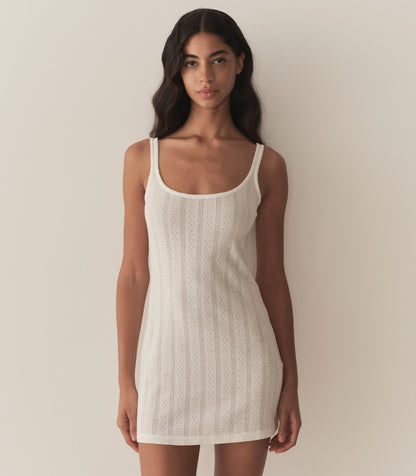 DÔEN Women Cynthia Dress - Salt