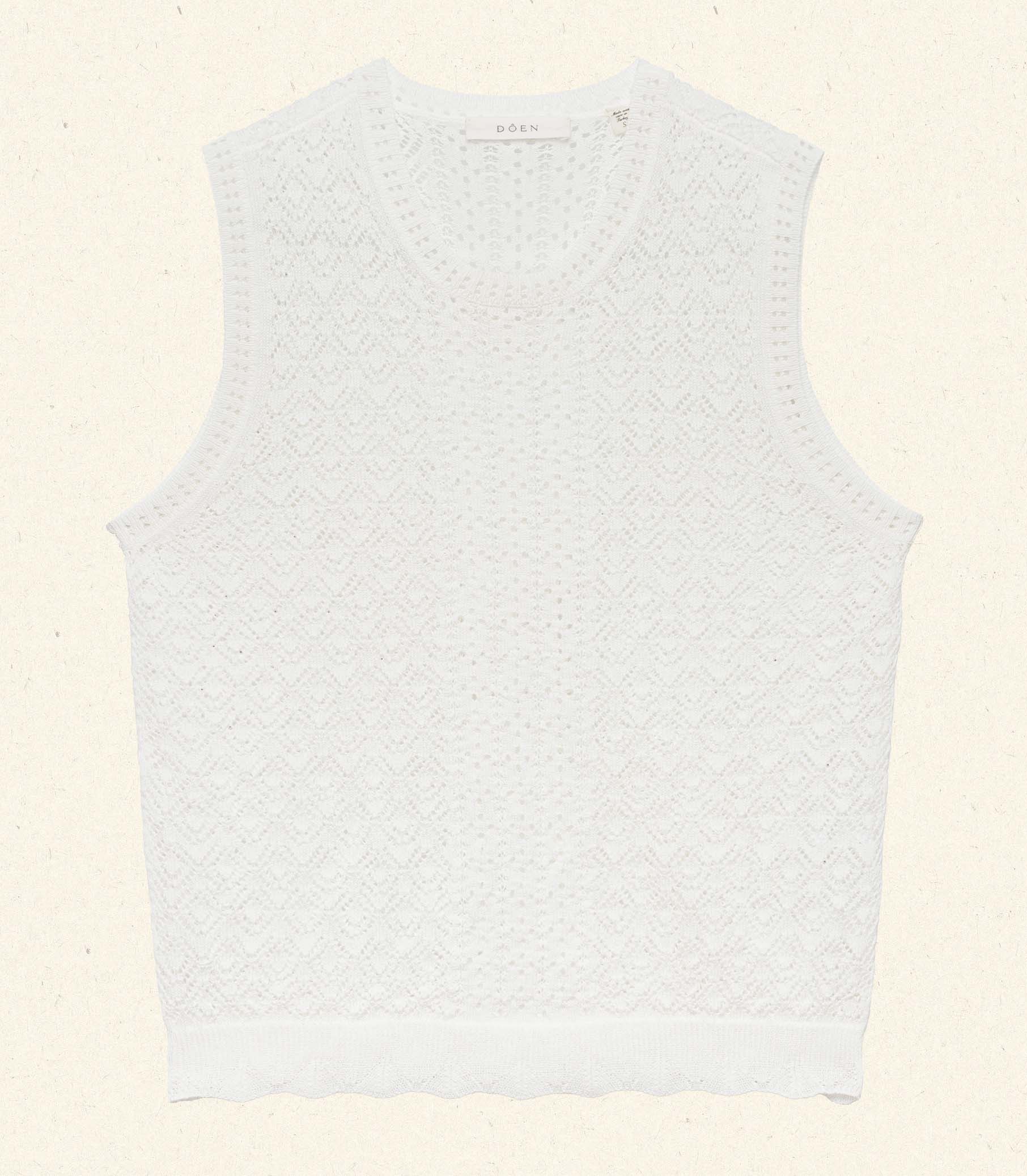 DÔEN Women Lea Top - Ivory