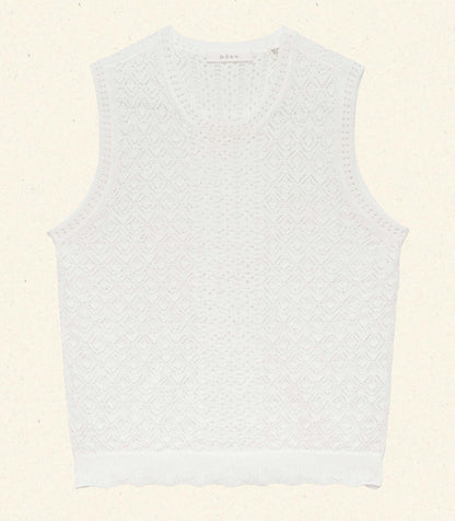 DÔEN Women Lea Top - Ivory