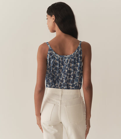 DÔEN Women Nalina Top - Bleu Soleil Fleurit