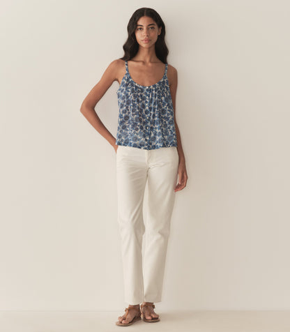 DÔEN Women Nalina Top - Bleu Soleil Fleurit