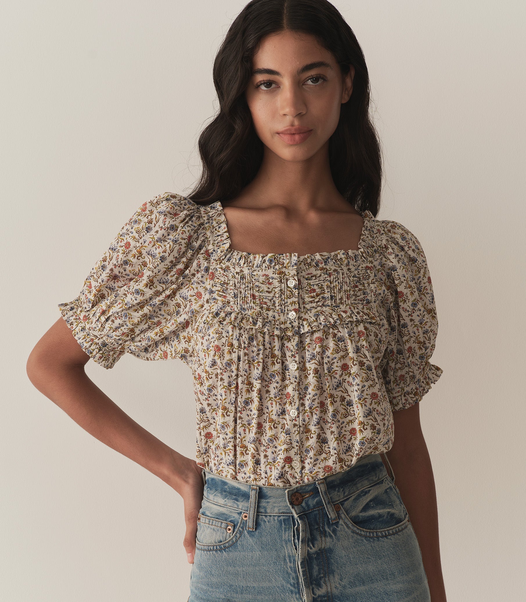 DÔEN Women Farley Top - Jardin Du Chateau