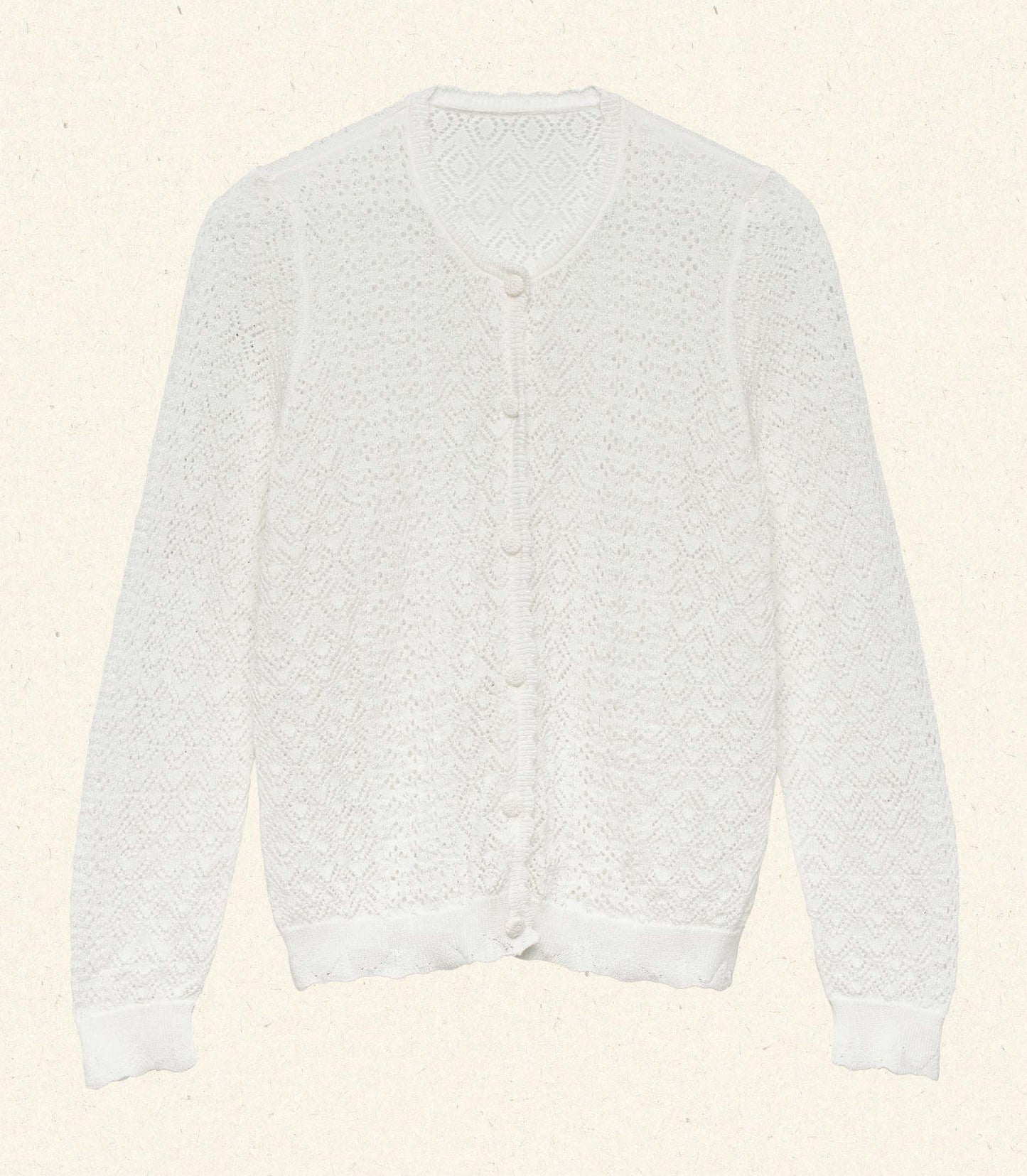 DÔEN Women Diane Cardigan - Ivory