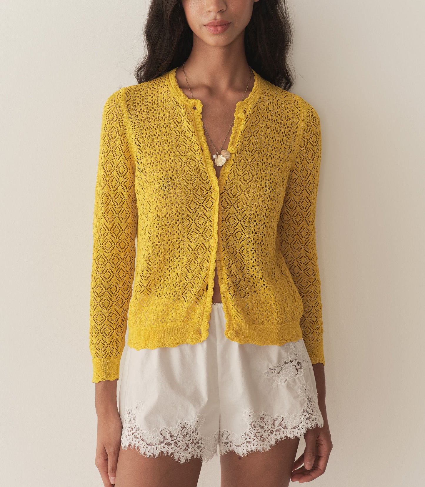 DÔEN Women Diane Cardigan - Citrus