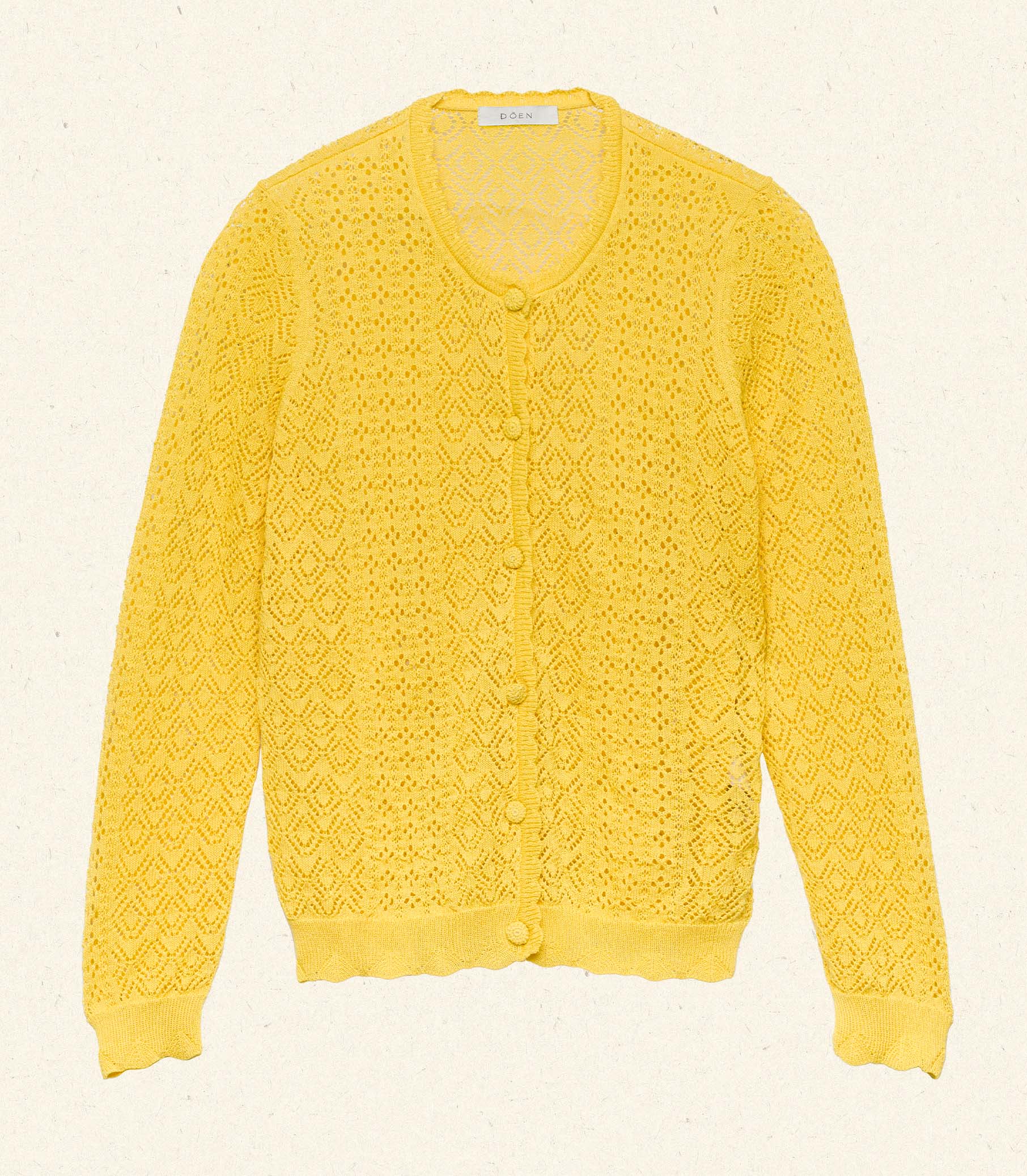 DÔEN Women Diane Cardigan - Citrus
