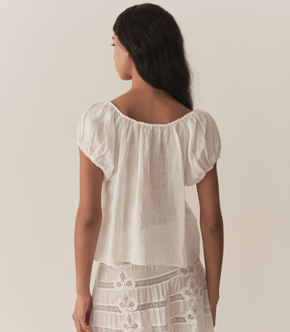 DÔEN Women Solina Top - Salt