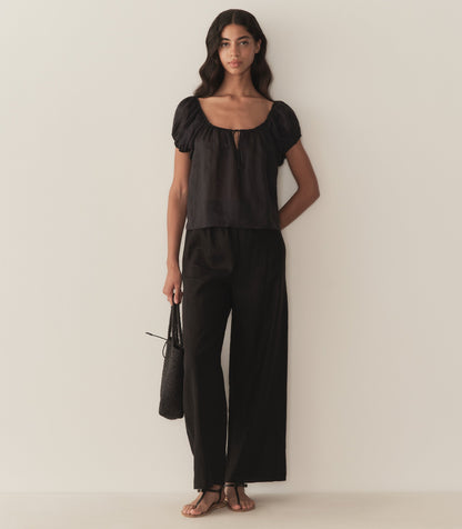 DÔEN Women Solina Top - Black