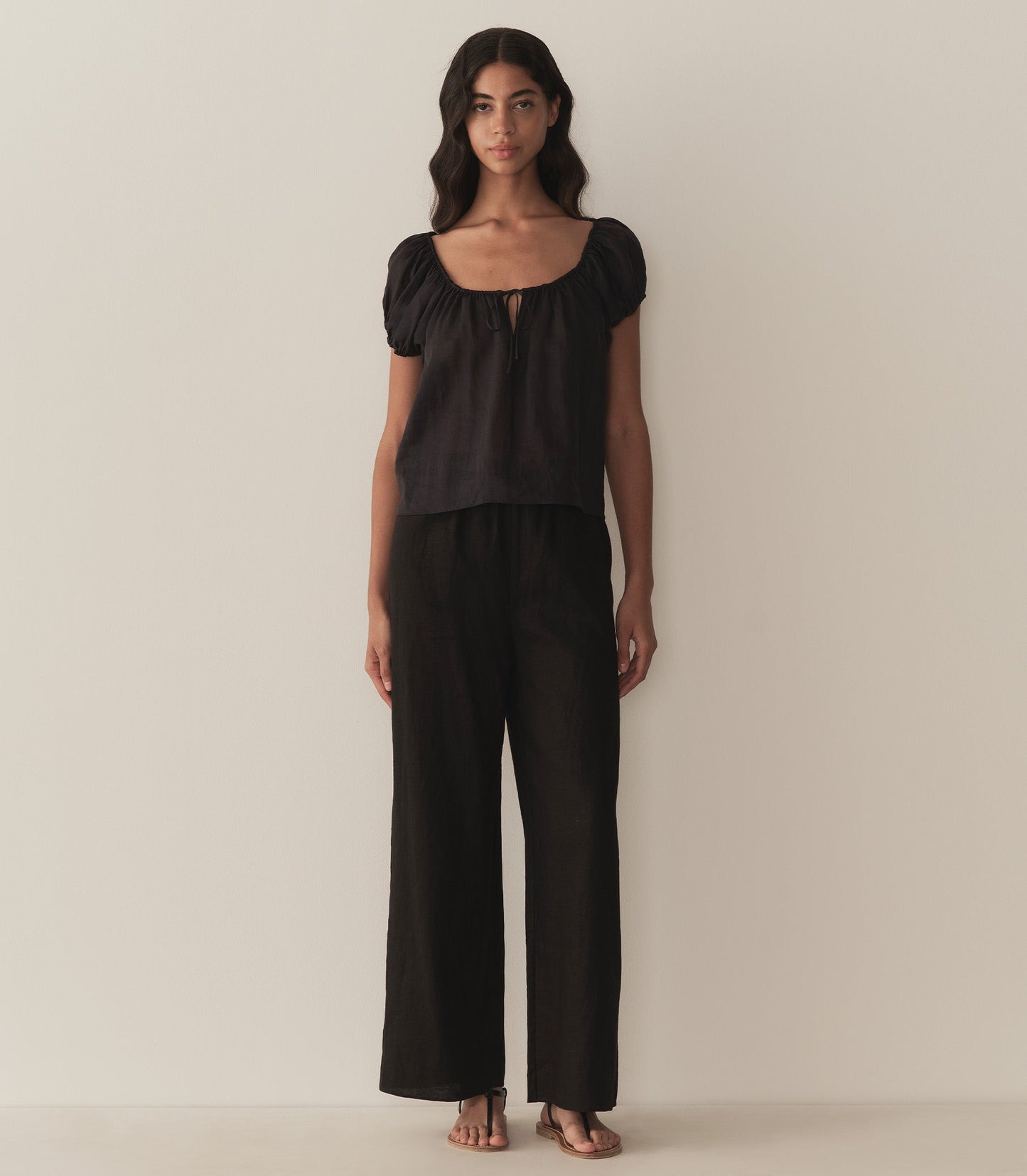 DÔEN Women Solina Top - Black