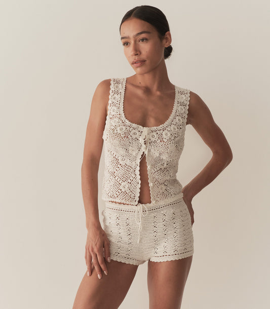 DÔEN Women Joanne Top - Pearl