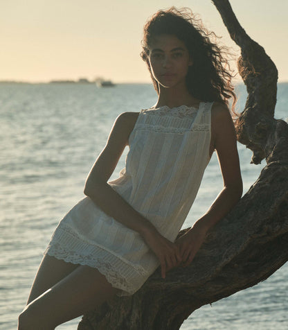 DÔEN Women Lida Dress - Salt