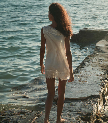 DÔEN Women Lida Dress - Salt