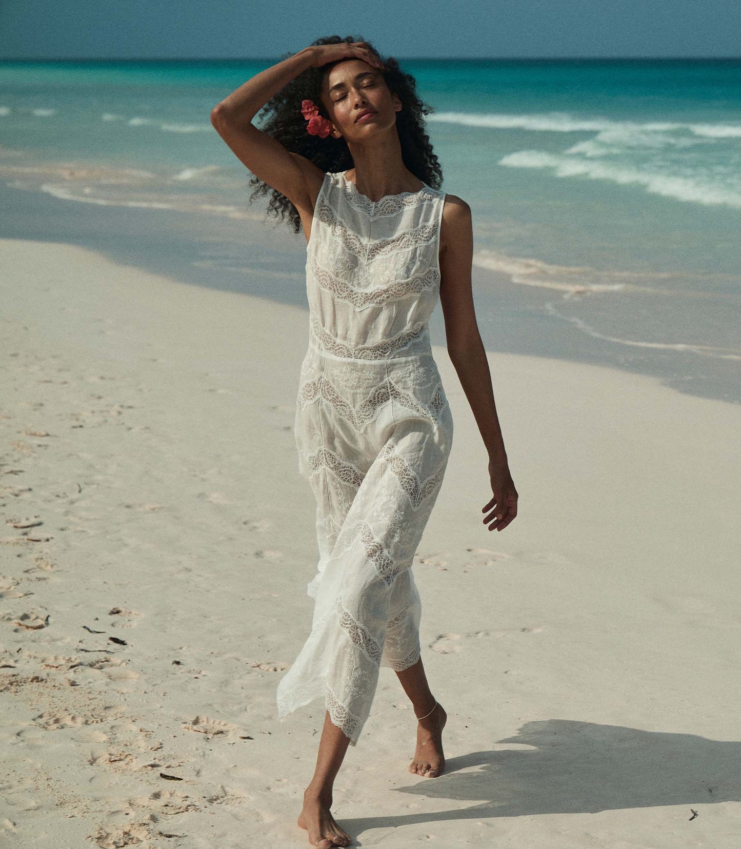 DÔEN Women Evanora Dress - Salt