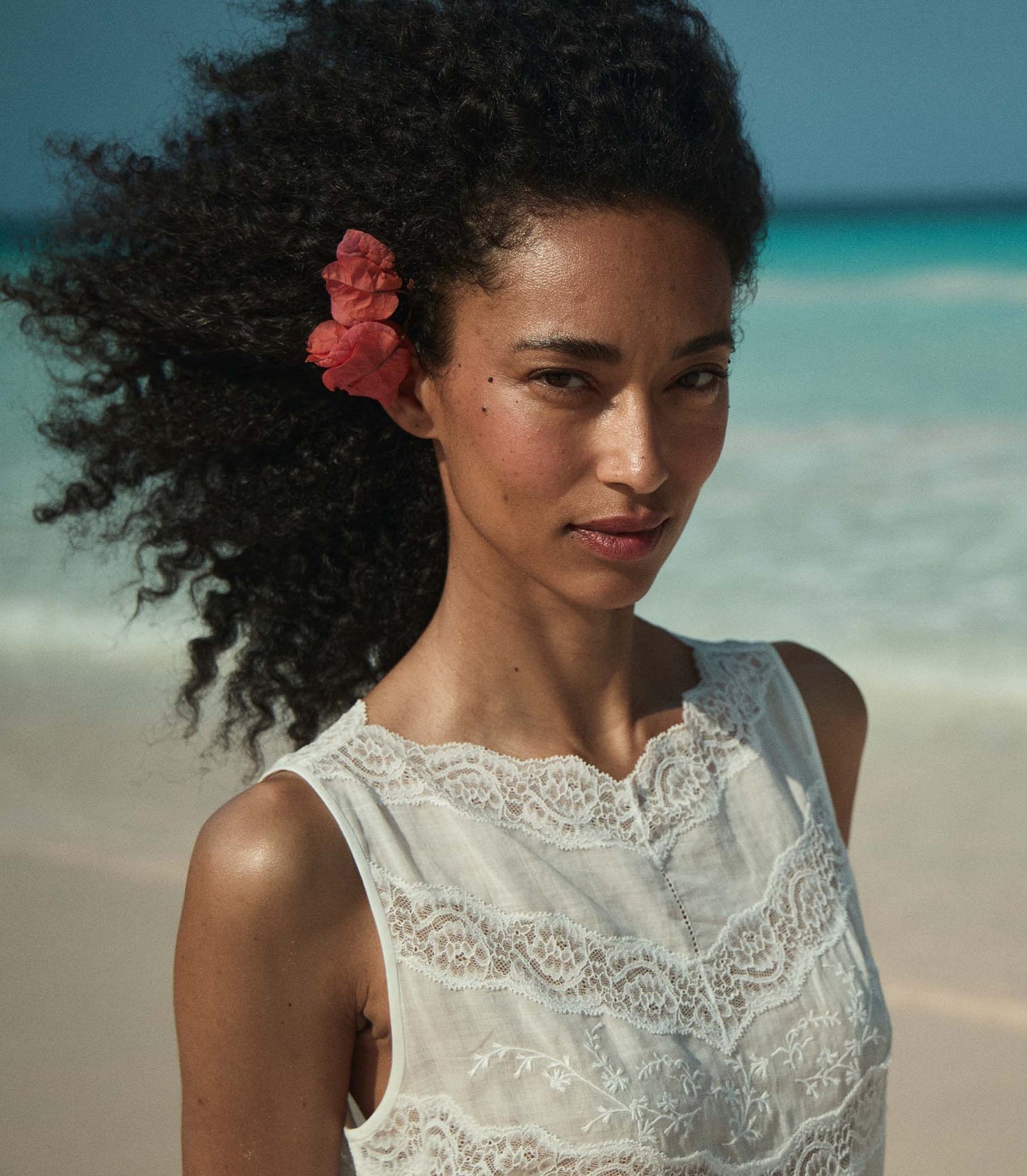 DÔEN Women Evanora Dress - Salt
