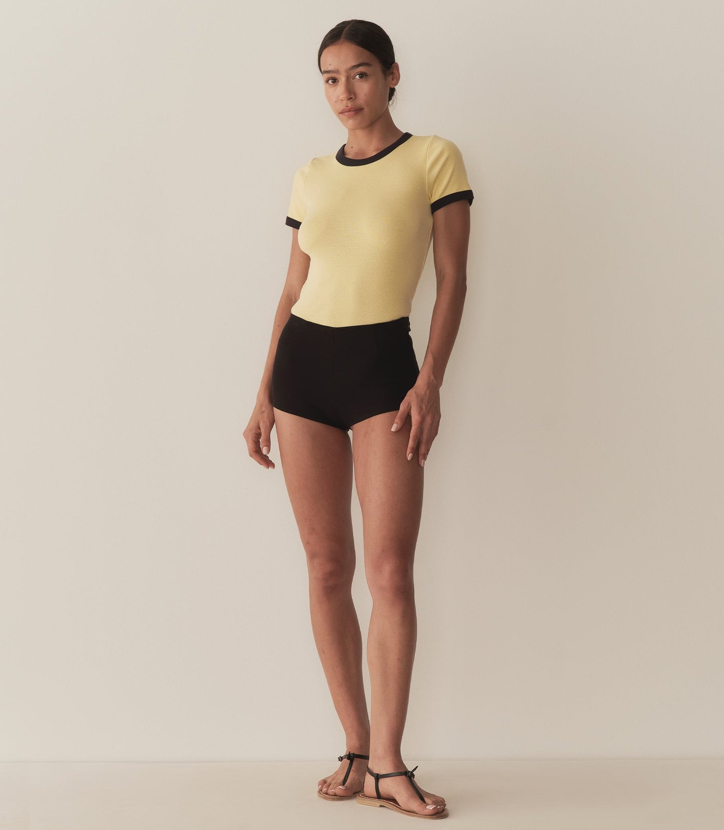 DÔEN Women Vivi Ringer Tee - Wild Honeysuckle