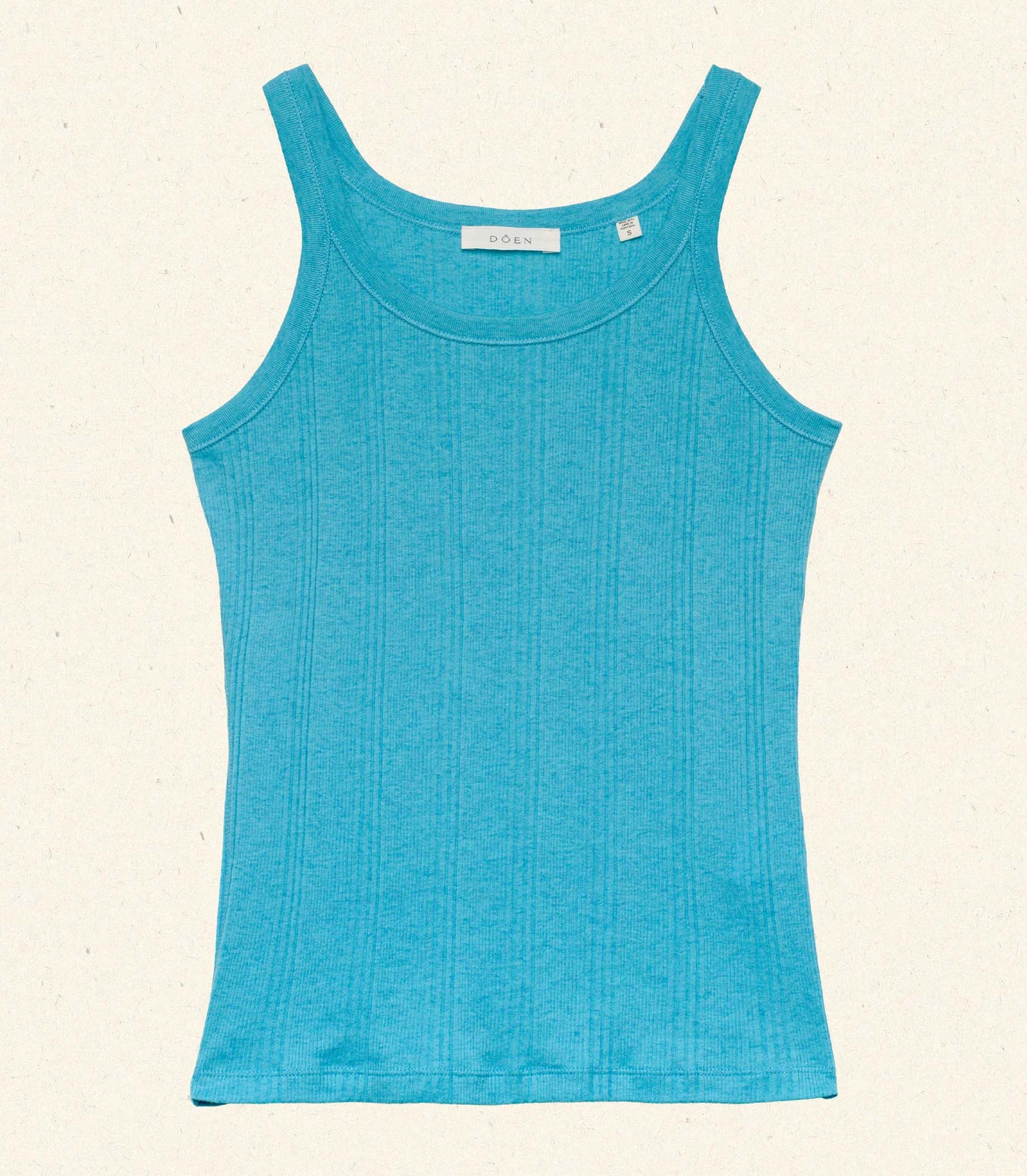 DÔEN Women Seine Cashmere Tank - Mediterranean Sea