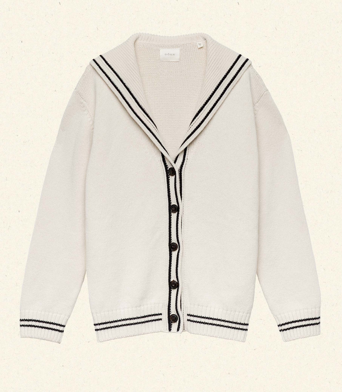 DÔEN Women Bonaventure Cardigan - Creme