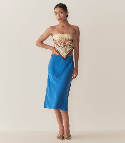 DÔEN Women Elowena Skirt - Blue Tourmaline