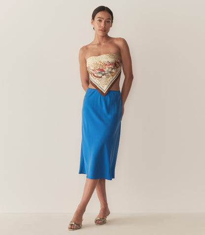 DÔEN Women Elowena Skirt - Blue Tourmaline