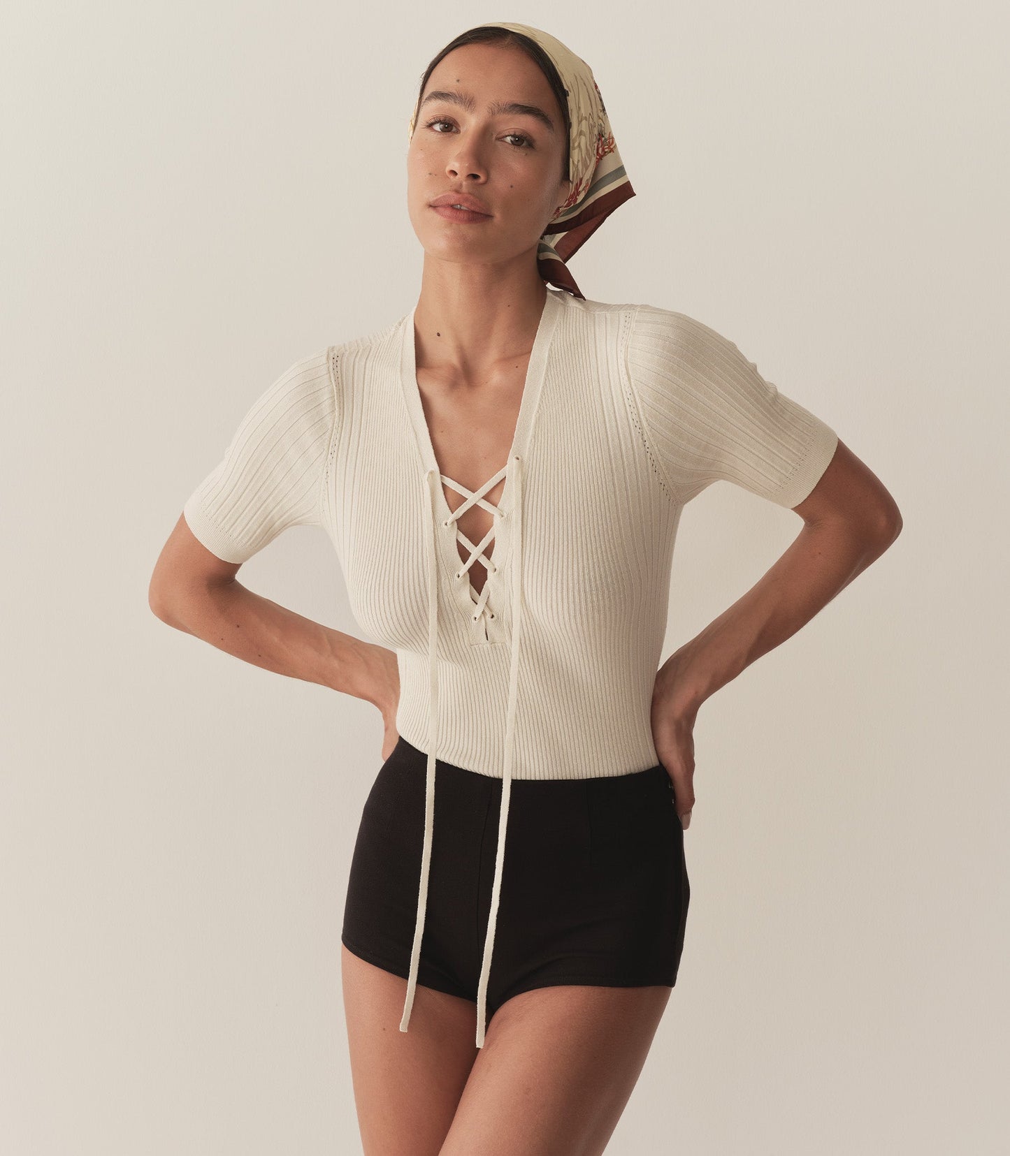 DÔEN Women Auguste Top - Creme