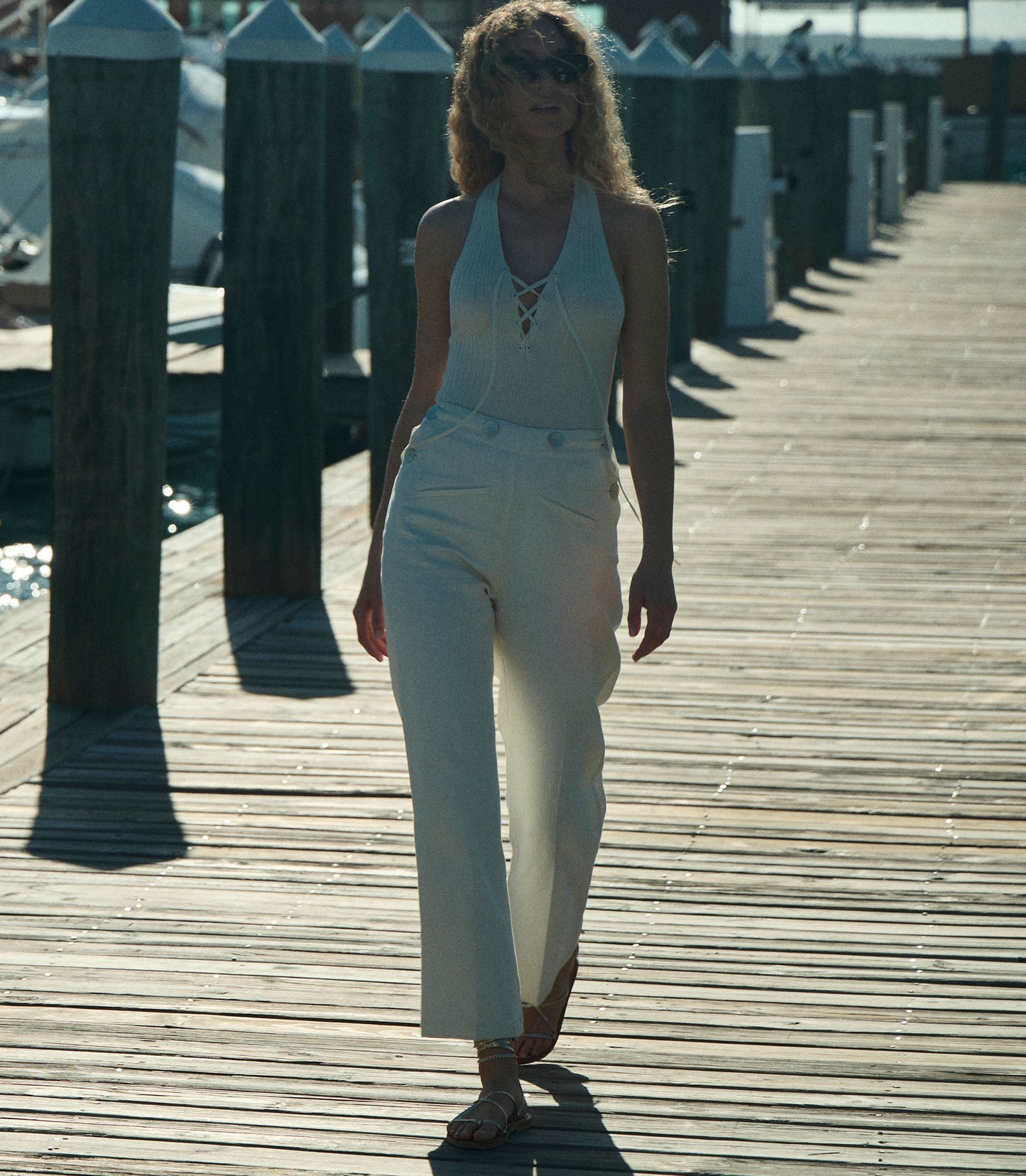 DÔEN Women Glenne Pant - Salt