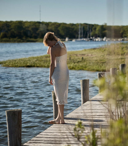 DÔEN Women Liane Dress - Pearl