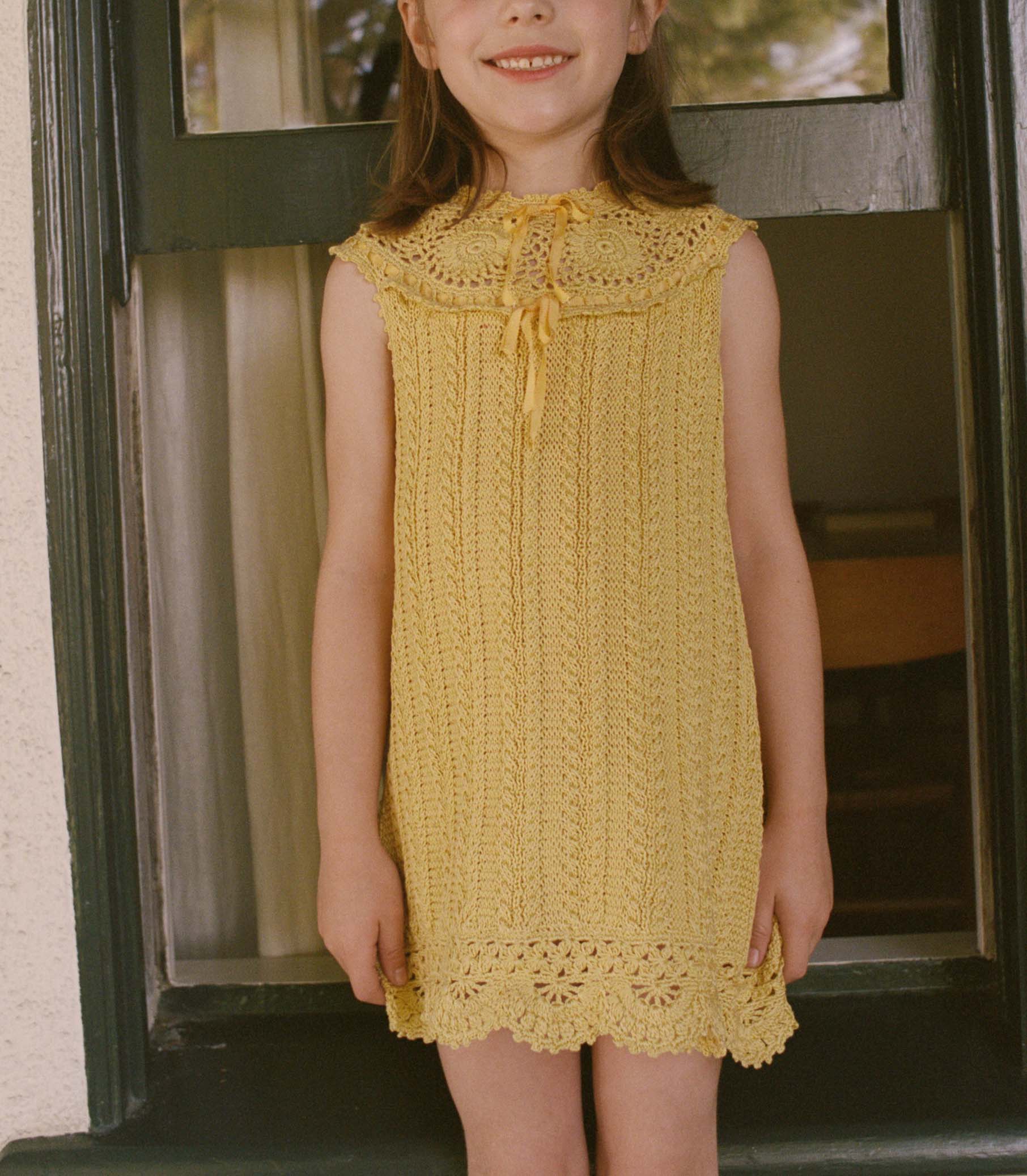 DÔEN Kids Nika Dress - Sunrise