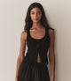 Black Quelle Jolie Pointelle