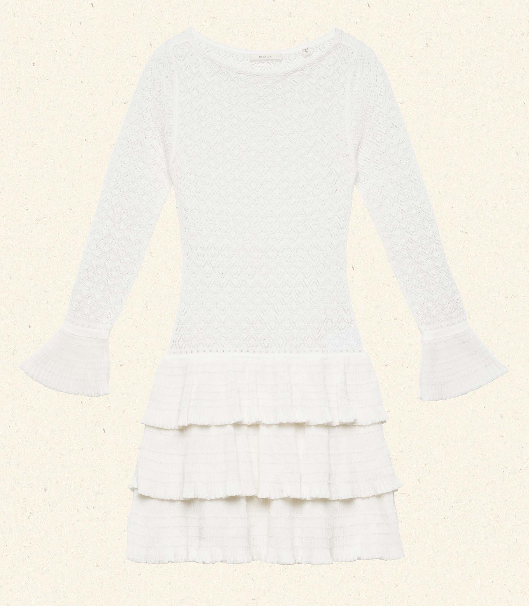 DÔEN Women Amelina Dress - Ivory