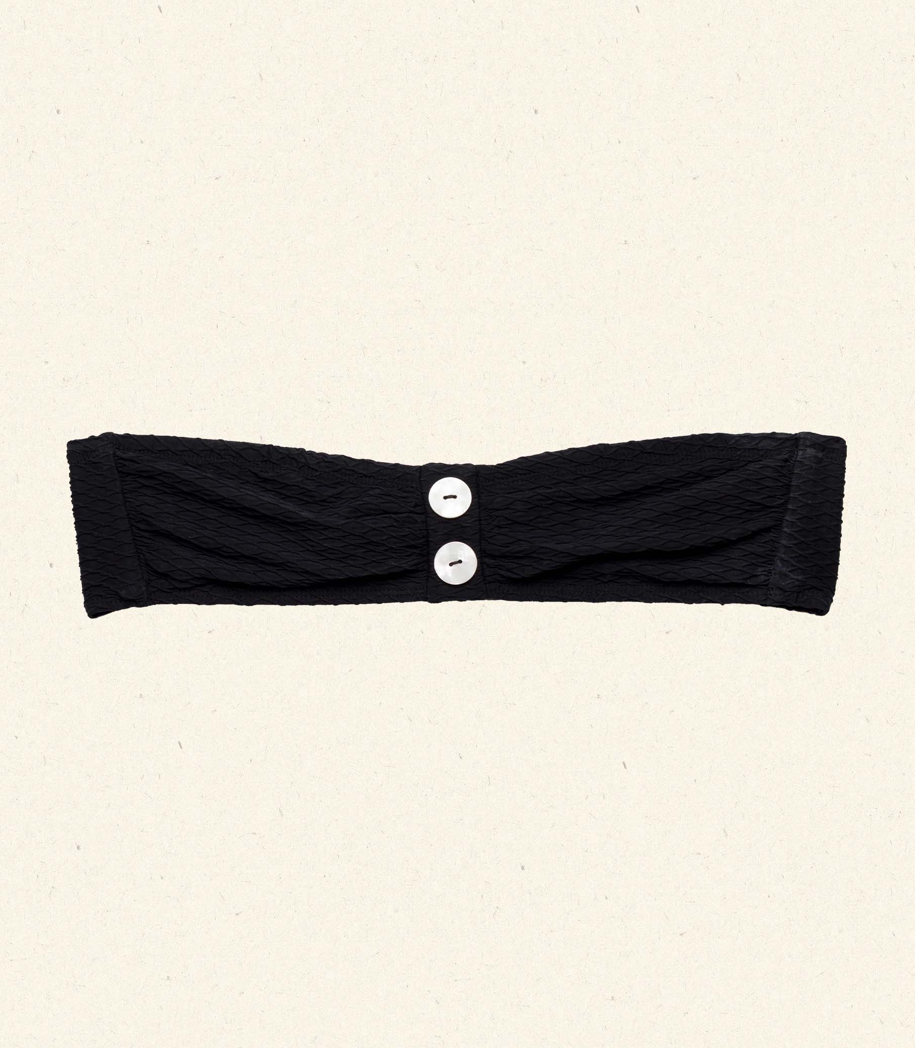 DÔEN Women Riva Bikini Top - Nero