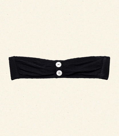 DÔEN Women Riva Bikini Top - Nero
