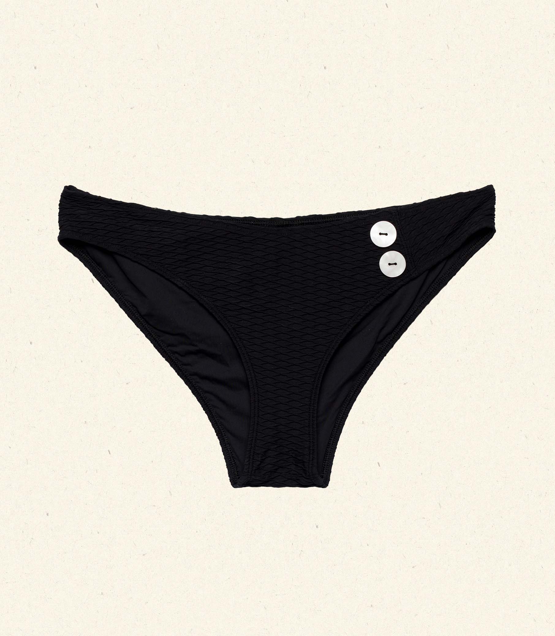DÔEN Women Alara Bikini Bottom - Nero