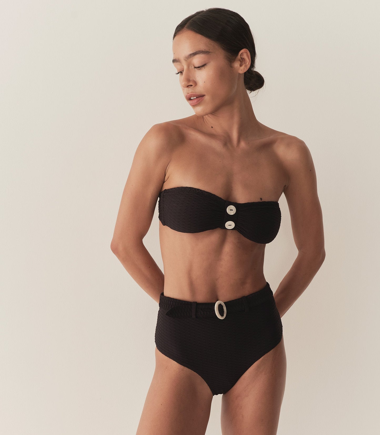 DÔEN Women Evora Bikini Bottom - Nero