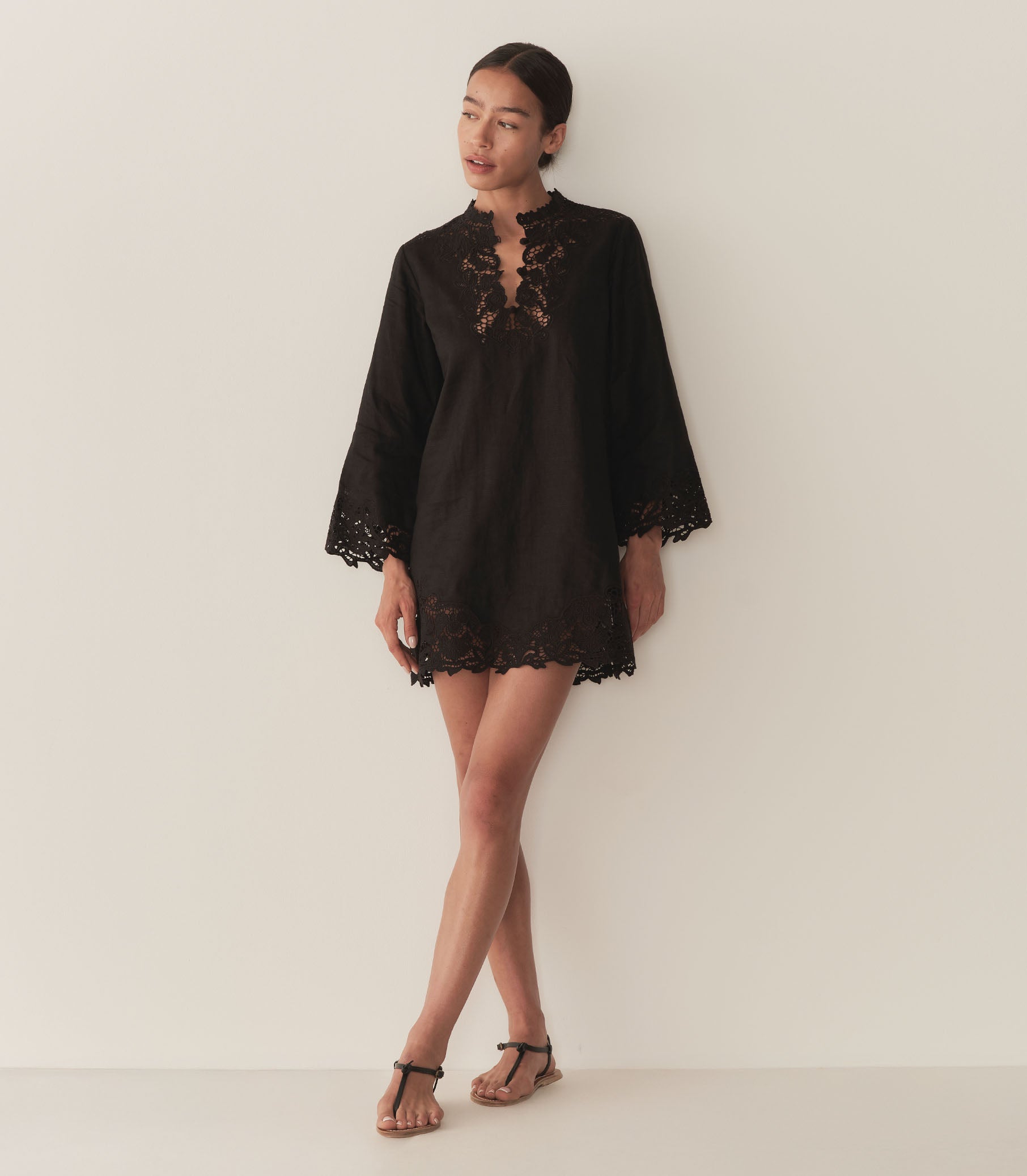 DÔEN Women Roselie Tunic - Black