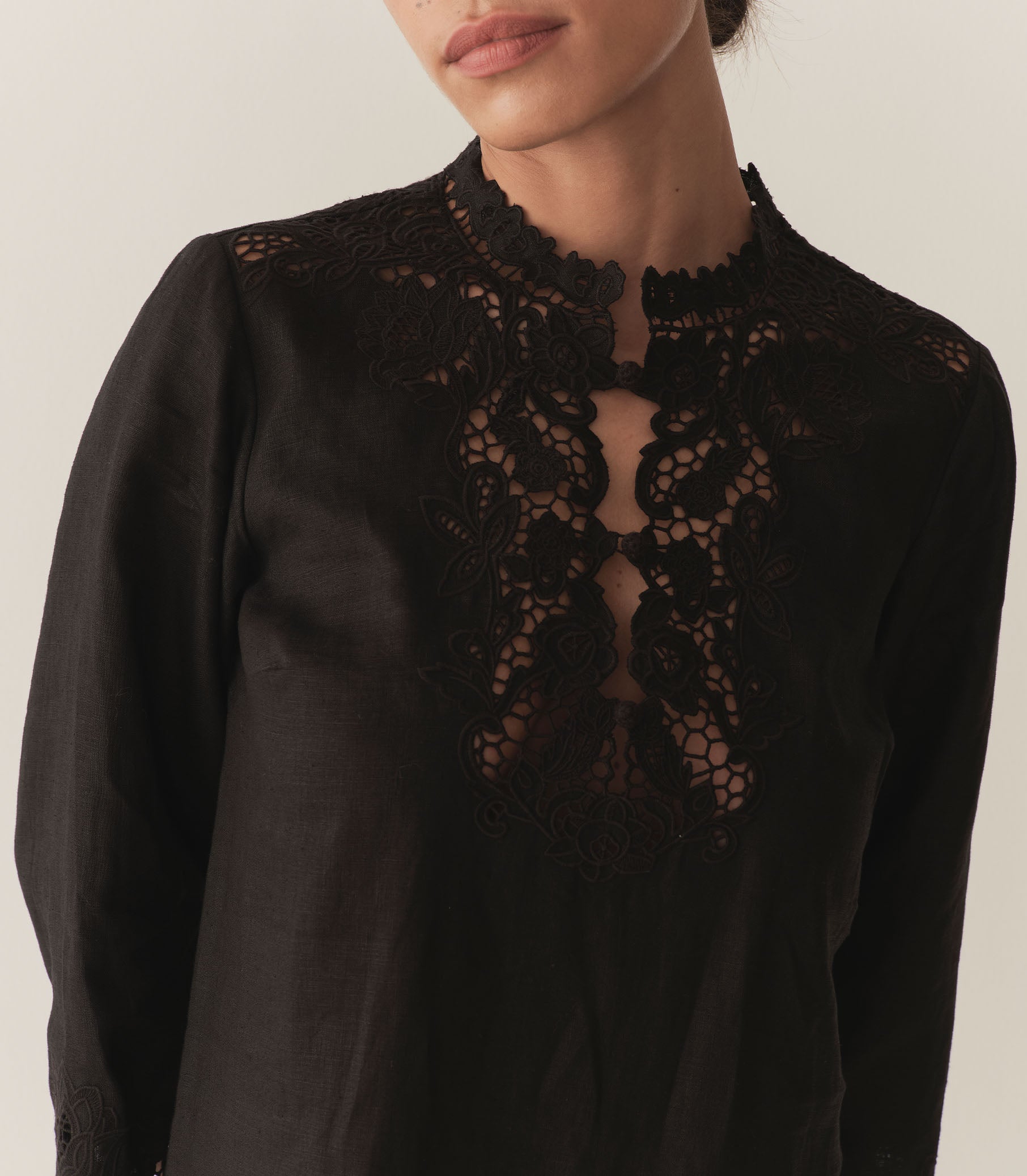 DÔEN Women Roselie Tunic - Black