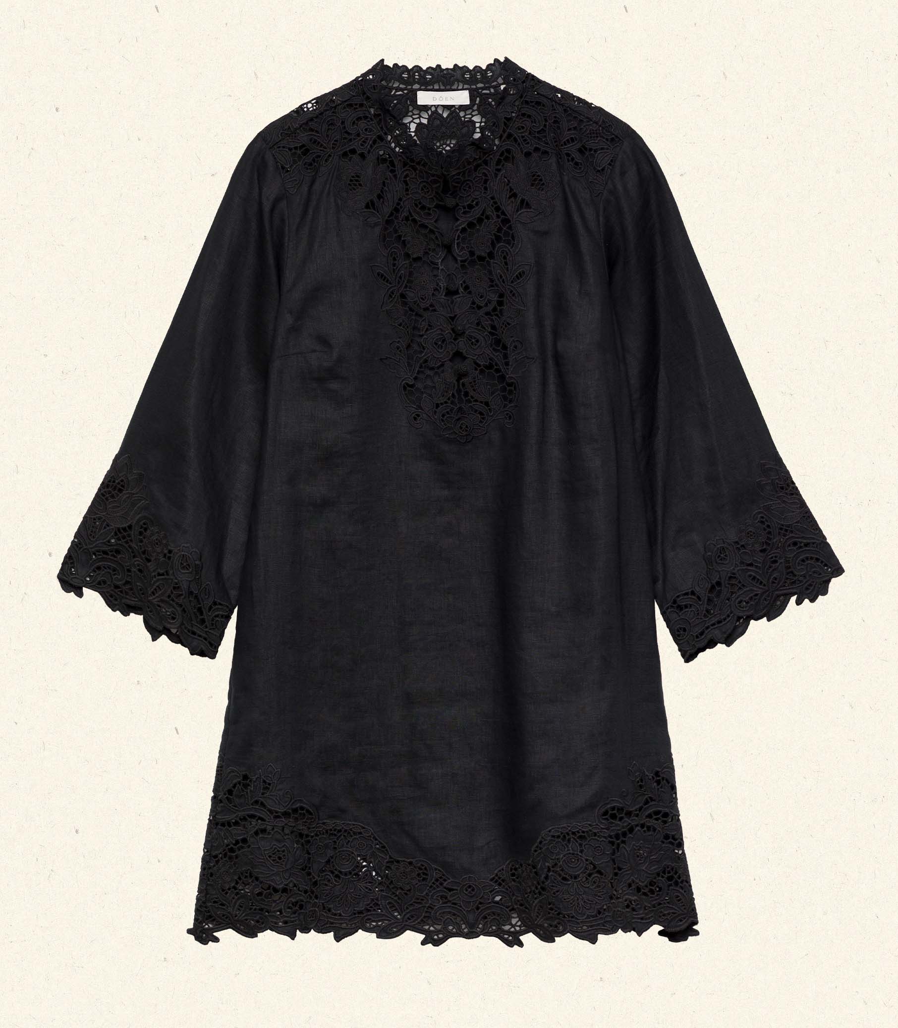 DÔEN Women Roselie Tunic - Black