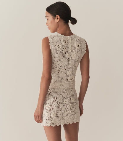 DÔEN Women Maritza Skirt - Pearl