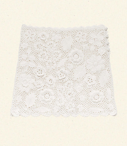 DÔEN Women Maritza Skirt - Pearl