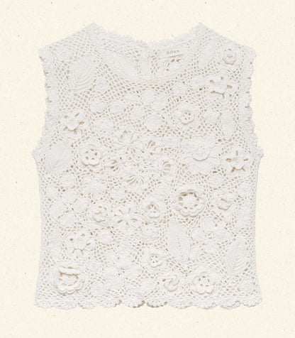 DÔEN Women Marcia Top - Pearl