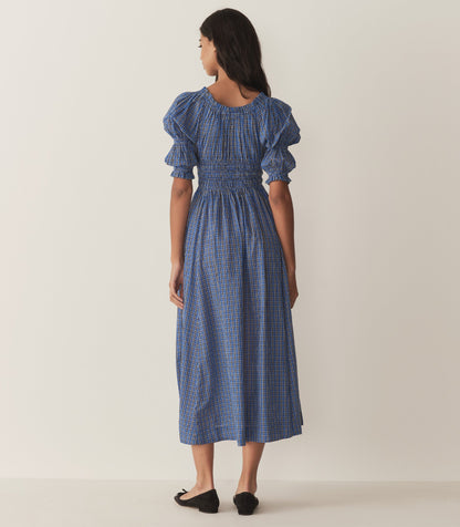 DÔEN Women Ischia Dress - Cassis Check