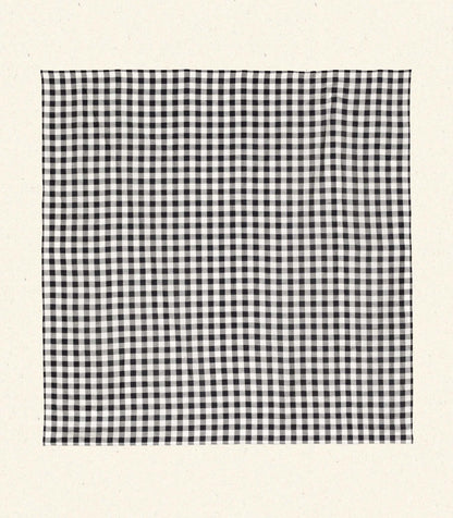 DÔEN Women Grande Penny Bandana - Black Marilyn Gingham